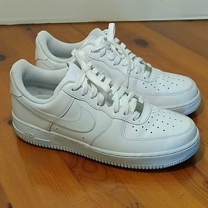 Nike Air Force 1 white women size 9.5